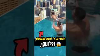 ¿Ronaldo Lanzó a Su Hijo Desde el Techo 😱 ¡La Verdad Detrás de Este Video [upl. by Ettener]