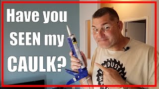 A FUN way to Caulk Baseboards with DAP ALEX Fast Dry  201930 [upl. by Simona]