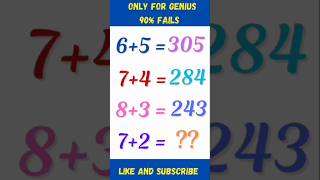 Math puzzle💯🤩 mathpuzzlegame youtubeshorts youtubefeed shorts [upl. by Quar80]