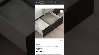 DIY KING BED for Ikea Budget [upl. by Yelrak162]