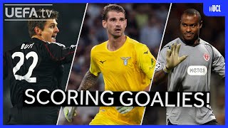 Ivan PROVEDELs amp the other FIVE UCL GOALS scored by GOALKEEPERS [upl. by Torbert185]