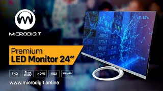 MICRODIGIT  FHD Premium LED Monitor [upl. by Nairb]