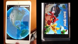 Xiaomi MiPad 1 vs iPad mini 1  Comparativa en español [upl. by Shelba37]