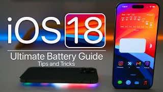 iOS 18  Ultimate Battery Guide with Tips That Work [upl. by Hillari606]