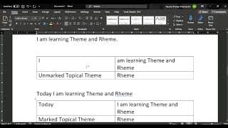 Markedness of Themes Part 1  Systemic Functional Linguistics  EFL Grammar  Textual Meaning [upl. by Uahc]