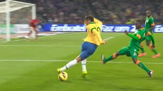 Neymar vs Zambia 15102013 International Friendly [upl. by Attikin]