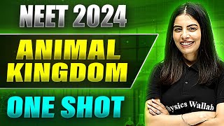 ANIMAL KINGDOM in 1 Shot FULL CHAPTER COVERAGE TheoryPYQs  Prachand NEET [upl. by Ahsimrac]