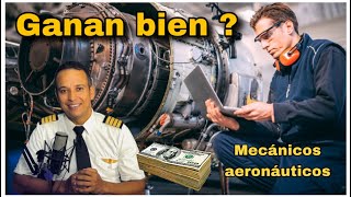 Ganan bien los mecánicos de AVIONES [upl. by Raymund185]