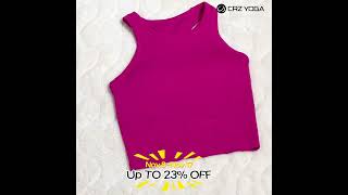 LimitedTime Discounts on CRZ YOGA Activewear🖤 [upl. by Eifos]