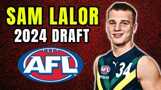 Sam Lalor Focus  2024 AFL Draft [upl. by Annerahs453]