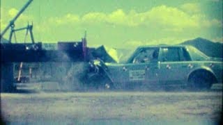 1978 Chevy Impala  Truck UnderRide Guard Symmetric Crash Test by NHTSA  CrashNet1 [upl. by Annaig]