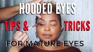 3 Simple Steps For Hooded Eyes Smokey Eye Makeup WOC  mathias4makeup [upl. by Huxham]