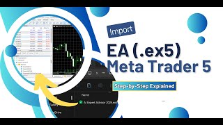 How to Import Expert Advisor EA ex5 to MetaTrader 5 [upl. by Neih514]