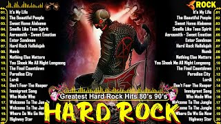 100 Greatest Hard Rock amp Heavy Metal 80s 90s ⚜ Metallica Bon Jovi Nirvana Guns N Roses ACD [upl. by Aveer161]