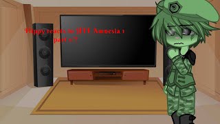 Flippy reacts to HTF Amnesia 1  part 1  TW in desc [upl. by Feilak]