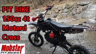 Pit Bike 150cc MOBSTER B2 4t MotardCross [upl. by Oruam]