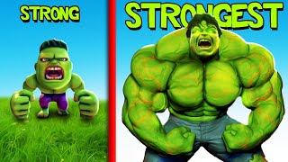 Upgrading HULK To STRONGEST EVER In GTA 5 [upl. by Leaffar]