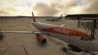 FS2020✈️  Full departure on VATSIM LEBL  FENIX Airbus 320 [upl. by Karola446]