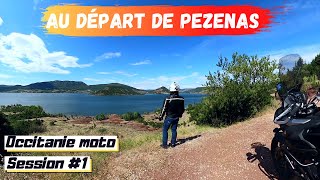 Occitanie Moto Session 1 Au départ de Pézenas [upl. by Bang740]