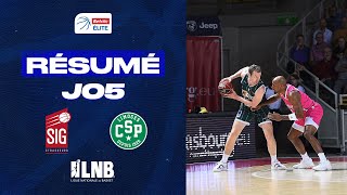 Strasbourg vs Limoges  Résumé 20222023  LNB Officiel [upl. by Aliuqahs]