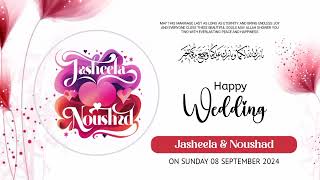 Jasheela amp Noushad  Wedding Song  Vocal Ajmal Padapparamb  Sana Media Coorg [upl. by Nellac]