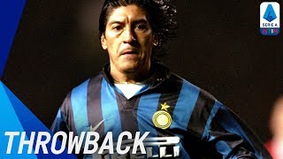 Iván Zamorano  Best Serie A Goals  Throwback  Serie A [upl. by Ailisec]