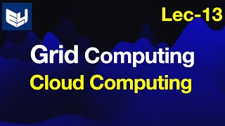 Grid Computing  Cloud Computing  Lec13  Bhanu Priya [upl. by Enerehs944]