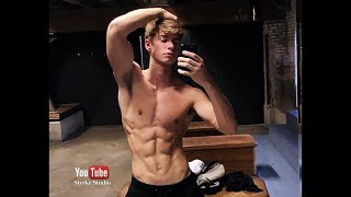 Fitness Model Physique Body Update Pjotr Rozinga Styrke Studio [upl. by Annam725]