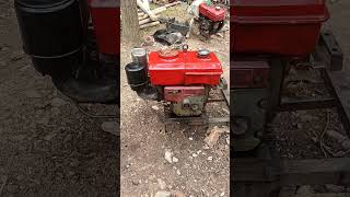 Secondhand 55HP diesel engine idling [upl. by Valdis]