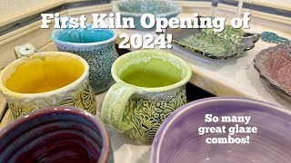 First Kiln Opening of 2024 [upl. by Shulman]