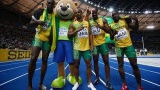 IAAF World Championships 2009  Mens 4x100m Final [upl. by Skolnik21]