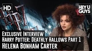 Harry Potter and the Half Blood Prince Interview  Helena Bonham Carter [upl. by Ettenay636]