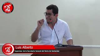 05 Palabras de Luis Alberto GOMEZ ASESOR DE CONTRATACION EN LA Sriia NERAL DEL DPTO Norte de Sant [upl. by Hsenid]