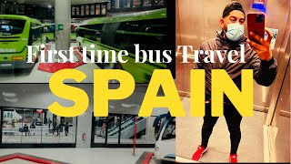 First time Traveling by Bus in Spain bilbao basquecountry español travelvlog [upl. by Sirrom21]