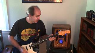 Dlab EMI Tube Guitar Amp Live Demo Fender Princeton Type circuit [upl. by Enniotna]