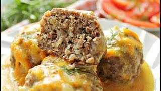 Вкуснейшие тефтели под сыром  чудо как хороши [upl. by Linkoski179]