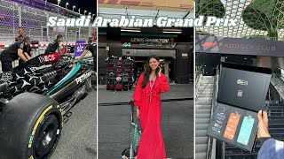 Saudi Arabian Grand Prix vlog 🏎️ PADDOCK CLUB F1 experience 🏁 [upl. by Farhi918]