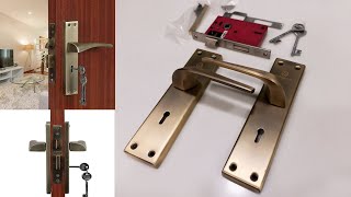 Mortise Lock Set For Door Unboxing Main Door Lock Handle Set  Door Lock [upl. by Ennaxor]