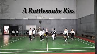 A Rattlesnake Kiss  Line Dance  Choreo by Maddison Glover  Demo by Sakura [upl. by Dafna]