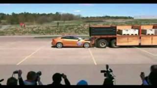 Volvo auto brake fails during demo [upl. by Nnyleve]