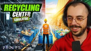 DÉCOUVERTE DU JEU DE SIMULATION CHILL PAR EXCELLENCE   RECYCLING CENTER SIMULATOR [upl. by Anaillil]