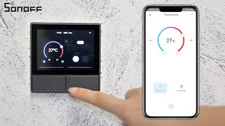 SONOFF NSPanel Smart Color Panel Scene Wall Touch Switch work with Alexa shorts [upl. by Irt185]