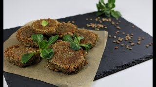 HOW TO MAKE FLAVORFUL LENTIL PATTIES  Healthy and Quick Recipe [upl. by Aikemahs]