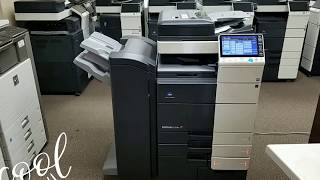 Konica Minolta Bizhub C754e [upl. by Bradeord]