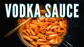 How To Make The BEST RIGATONI ALLA VODKA [upl. by Dumanian]