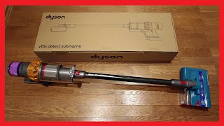 Dyson V15s Detect Submarine mit Wischfunktion Unboxing [upl. by Bobbette]