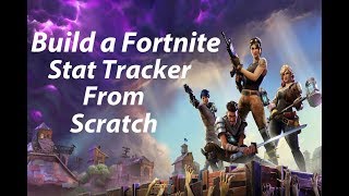 How to Create a Fortnite Stat Tracker using FortniteTrackercom API using JQueryNodejsExpressjs [upl. by Novad]