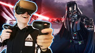 LIGHTSABER FIGHT WITH DARTH VADER  Star Wars Vader Immortal  Episode 3 Oculus Quest VR Gameplay [upl. by Odnalra]