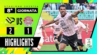 Palermo vs Südtirol 21  Nel finale il Palermo chiude la rimonta  HIGHLIGHTS SERIE BKT 2023  2024 [upl. by Etnovaj684]