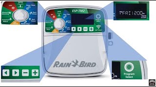 Rain Bird ESPTM2 Controller Irrigation Timer Tutorial [upl. by Winter]